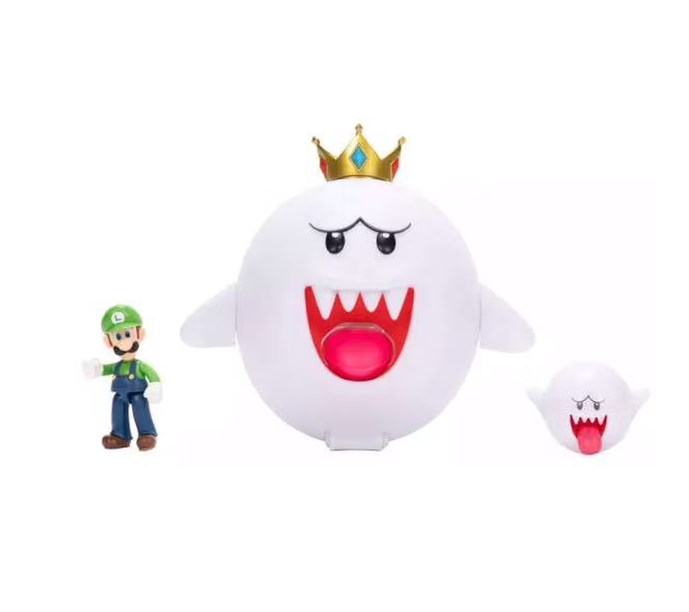 Super Mario King Boo Boo Luigi 3-Pack Action Figures