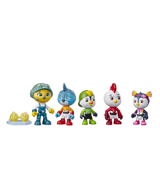 Top Wing Academy 5 Figure Collector Pack 3-Inch Set