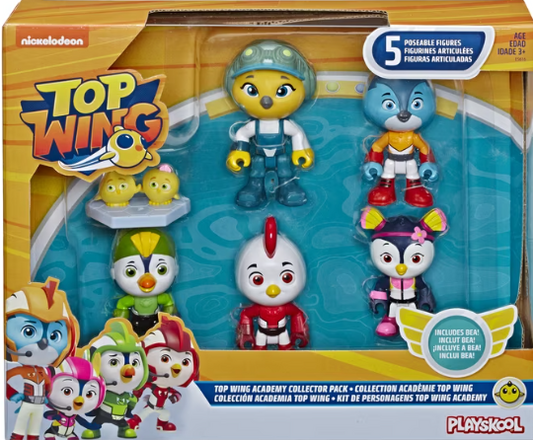 Top Wing Academy 5 Figure Collector Pack 3-Inch Set