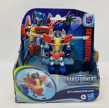 Transformers EarthSpark Starscream Warrior Figure
