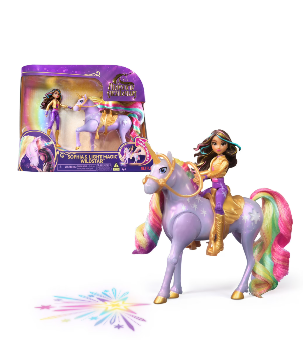 Unicorn Academy Sophia & Light Magic Wildstar Set