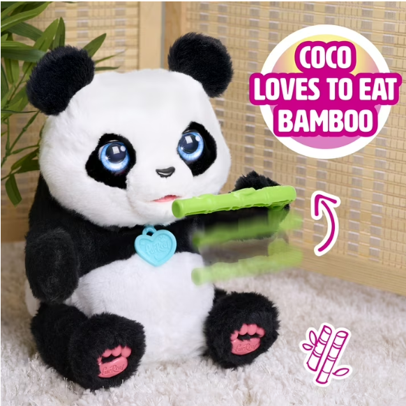 furReal Coco Tumbling Panda 10.5-Inch Interactive Plush