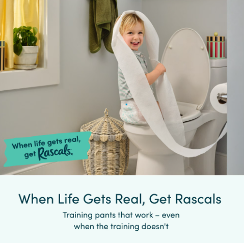 Rascals Training Pants 3T-4T, Premium CoComelon 58 Count