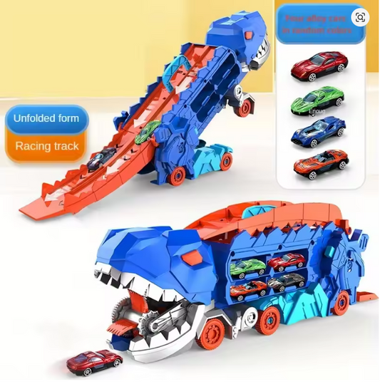 Dinosaur Eating Car Ultimate T-Rex Transporter Hauler Toy