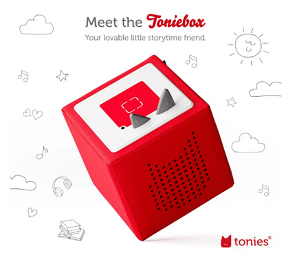 tonies Disney Toniebox Audio Player Red Starter Set